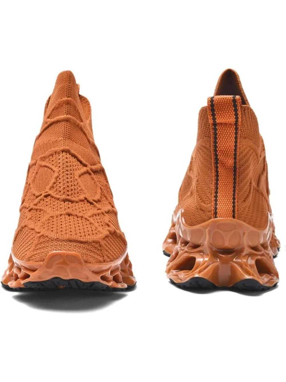 🆕Men's Brown Slip on Loafers Walking Tennis Shoes Running Blade Sneakers